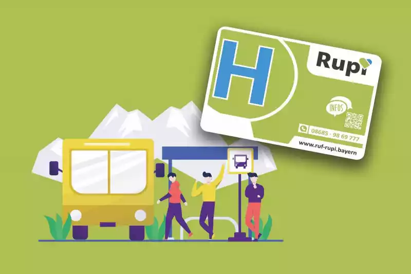 Rufbus Haltestellen und Rupi-Haltepunkte Rufbus buchen per App oder Telefon