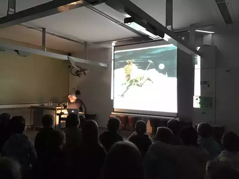 Autor Sebastian Huber Lesung "Der Vinzi Stier"
