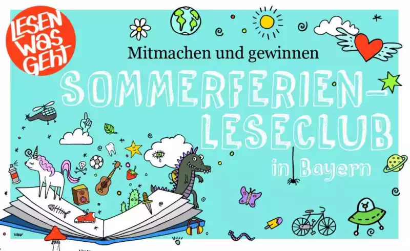 Sommerferien Leseclub Bayern Ferienangebot Bücherei St. Laurentius