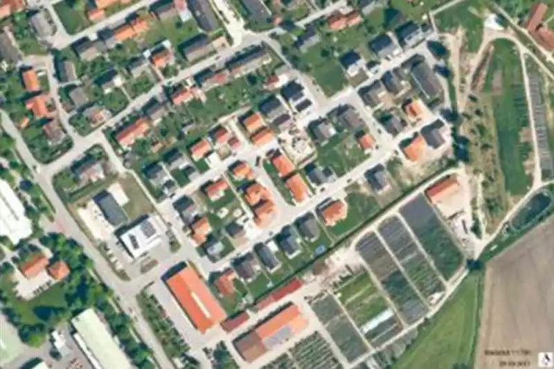 Wohnquartier Pillerfeld Luftaufnahme Wohnen Tittmoning Pillerfeld