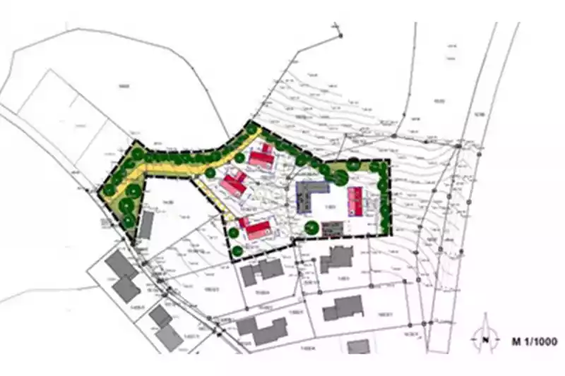 Grundstücke Weilham-Nord Neubau von Ein-/ Zweifamilienhäusern